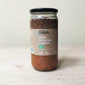 Guiso De Lentejas Y Quinoa