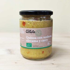 Quinoa Con Verduras y Curry